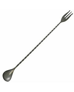 Vintage Fork End Bar Spoon 32cm