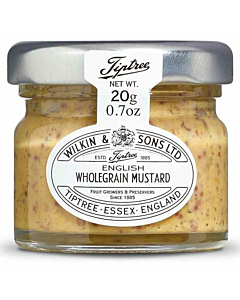 Tiptree Wholegrain English Mustard Portion Pots
