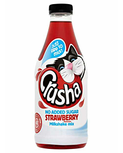 Crusha No Added Sugar Strawberry Milkshake Mix