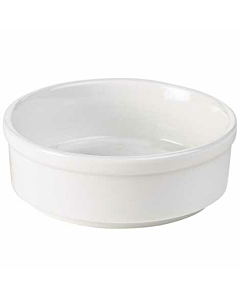 Genware Porcelain Round Dish 10cm/4"