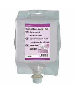 Suma Bac D10 Concentrated Detergent Sanitiser Pouch