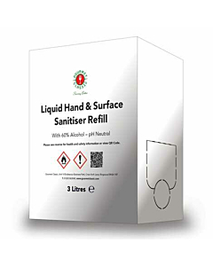 Liquid Hand and Surface Sanitiser Refill 60%