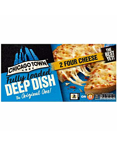 Chicago Town Frozen Deep Dish Four Cheese Pizzas