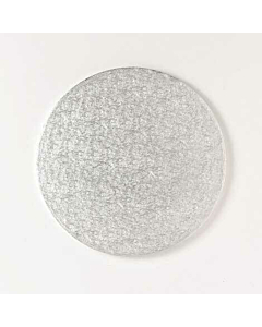 Culpitt Silver Cake Board 10mm thick & 25cm Round Top