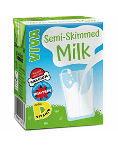 VIVA Semi Skimmed Milk Cartons