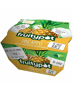 Fruitypot Pineapple in Juice Pots
