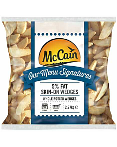McCain Menu Signatures 5% Fat Skin On Potato Wedges