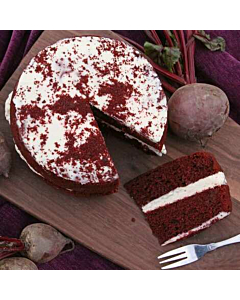 Sponge Frozen Red Velvet Cake