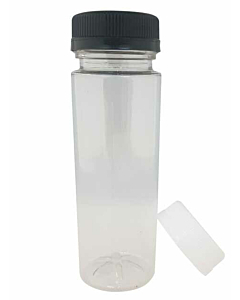 Jenpak Clear Round Juice Bottle 4oz/100ml