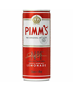 Pimms & Lemonade Pre-Mixed Cans 5.4%