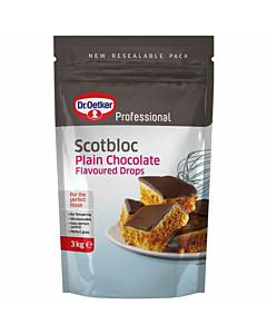 Dr. Oetker Scotbloc Plain Chocolate Drops