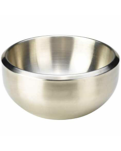 Stainless Steel Double Walled Dual Angle Bowl