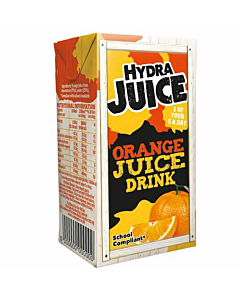 Hydra Orange Juice Drink Cartons