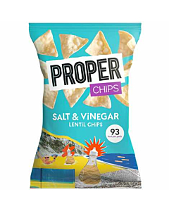 Proper Chips Salt & Vinegar Lentil Chips