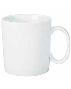 Genware Porcelain Straight Sided Mug 28cl/10oz