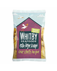 Whitby Frozen Extra Large Breaded Wholetail Scampi