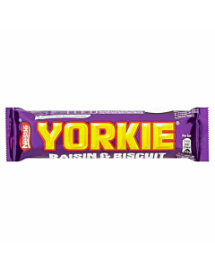 Yorkie Raisin & Biscuit Chocolate Bar