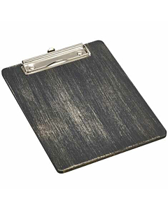 Black Wooden Menu Clipboard A5 18.5x24.5x0.6cm