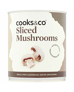 Cooks & Co Sliced Mushrooms
