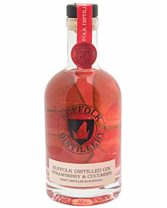 Suffolk Distillery Strawberry & Cucumber Gin 43%