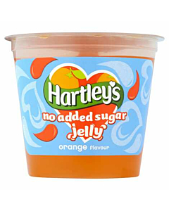 Hartleys No Added Sugar Orange Jelly Pots