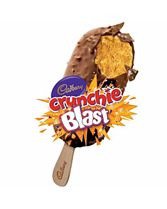 Cadburys Crunchie Blast Ice Cream Sticks