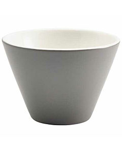 Genware Porcelain Slate Conical Bowl 12cm/4.75"