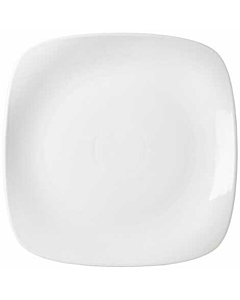 Genware Porcelain Rounded Square Plate 21cm/8.25"