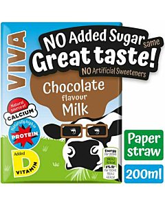 VIVA Chocolate No Added Sugar Milk Drinks