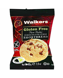 Walkers Gluten Free Chocolate Chip Shortbread Rounds