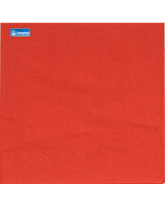 Swantex 2 Ply Red Napkins 33cm