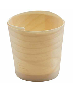 GenWare Disposable Wooden Serving Cups 6cm (100pcs)