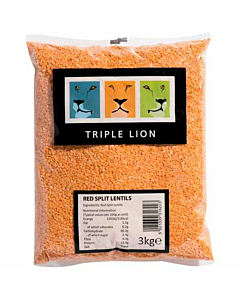 Triple Lion Red Split Lentils