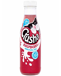 Crusha No Added Sugar Raspberry Milkshake Mix