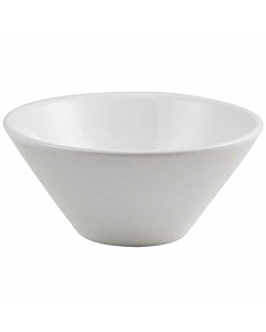 Genware Porcelain Low Conical Bowl 13.5cm/5.25"