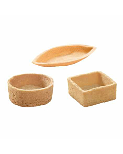 Pidy Mini Neutral Shortcrust Assorted Pastry Cases