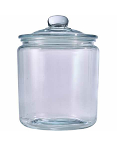 GenWare Glass Biscotti Jar 3.7L