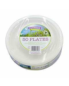 Eco Super Rigid Biodegradeable Plate 23cm