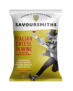 Savoursmiths Italian Cheese and Port Crisps
