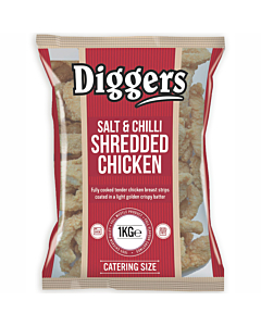 Diggers Frozen Salt & Chilli Crispy Shredded Chicken