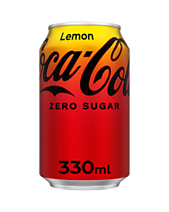 Coca Cola Zero Sugar Lemon Cans