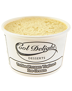 Cooldelight Frozen Toffee Yoghurt Flavour Ice Cream
