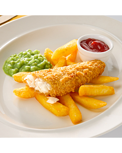 Pier 7 Frozen MSC Medium Battered Haddock Fillets 140-170g