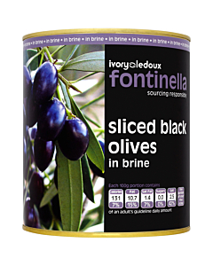Fontinella Sliced Black Olives