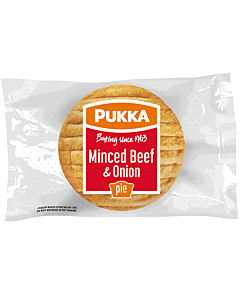 Pukka Frozen Minced Beef & Onion Pies