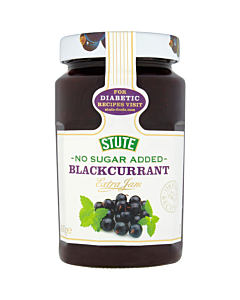 Stute No Added Sugar Blackcurrant Extra Jam