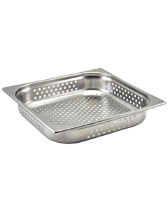 GenWare Perforated St/St Gastronorm Pan 2/3 - 65mm Deep