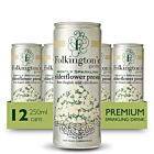 Folkingtons Elderflower Sparkling Presse Cans