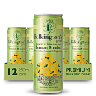 Folkingtons Sparkling Lemon & Mint Cans