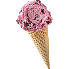 Kellys Blackcurrant and Cream Dairy Ice Cream